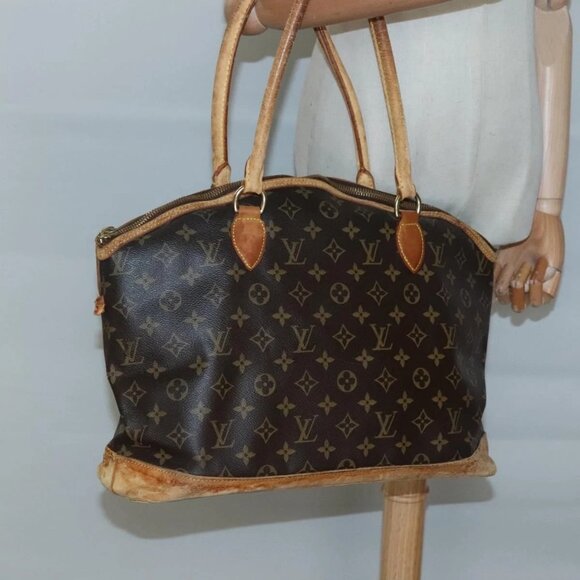 LOUIS VUITTON Monogram Lockit Horizontal Hand Bag - Picture 1 of 16